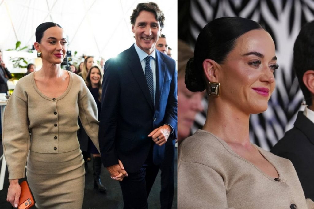 taze asiklar sarkici katy perry ile justin trudeau davosta da bir arada Rzl83Jwd
