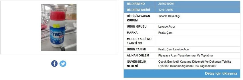 ticaret bakanligi bir temizlik urununun satisini yasakladi 0 jYig2B49