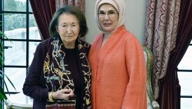 Vehbi Koç Vakfı Yönetim Kurulu Başkanı Semahat Arsel, Emine Erdoğan'ı ziyaret etti 6 vehbi koc vakfi yonetim kurulu baskani semahat arsel emine erdogani ziyaret etti fUKSYNev