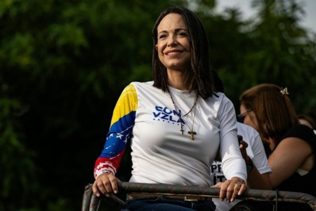 venezuelali muhalif lider machado abdnin mudahalesiyle adaletin tiranligi yendigini savundu vIO4ne7Z