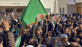 libyanin devrik lideri muammer kaddafinin oldurulen oglu seyfulislam beni velid kentinde defnedildi 8xApyeJU